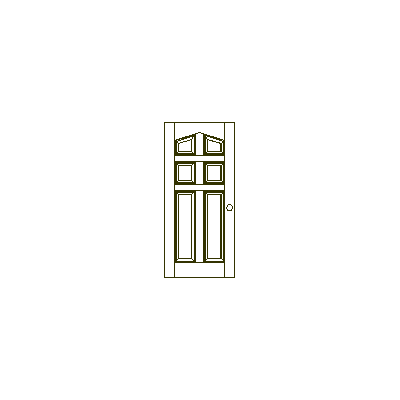 Puerta de 6 tableros