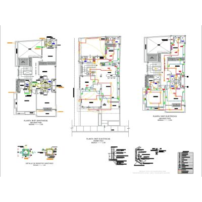 Instalaciones electricas vivienda dos niveles