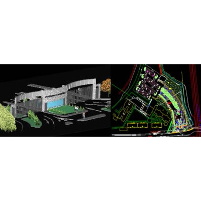 Caseta de vigilancia 3d