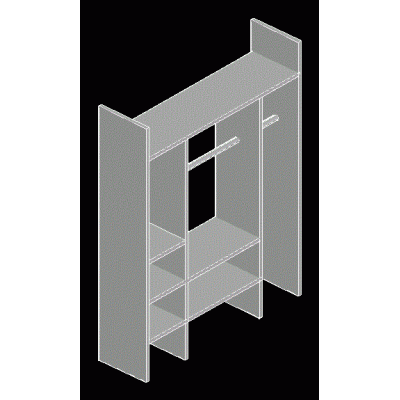 Estanteria 3d