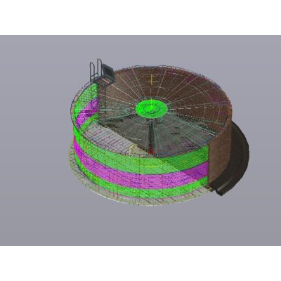Tanque de almacenamiento de 250 m3