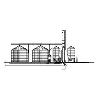 Silo de granos