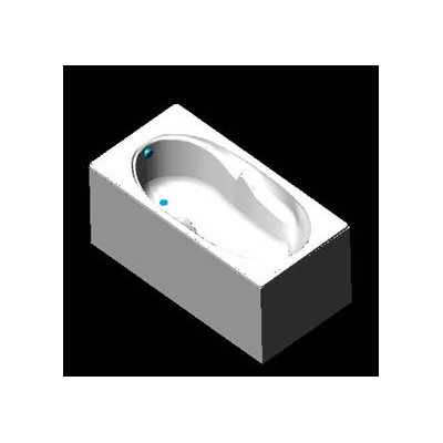 Banera Acrilica Detallada 3D