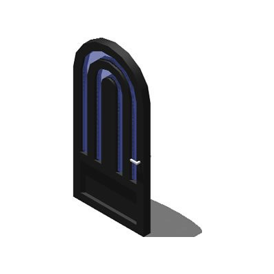 Puerta en 3d