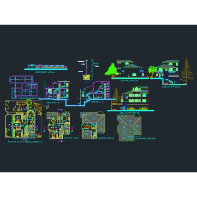 Vivienda de dos plantas