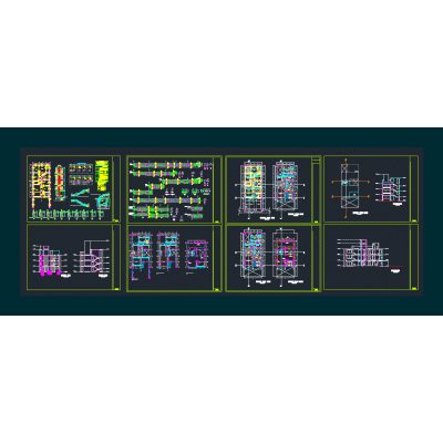 Edificio multifamiliar 8x20