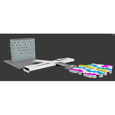 Estacion multimodel 3dmax max
