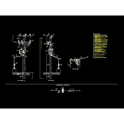 75 kva pole type electrical substation