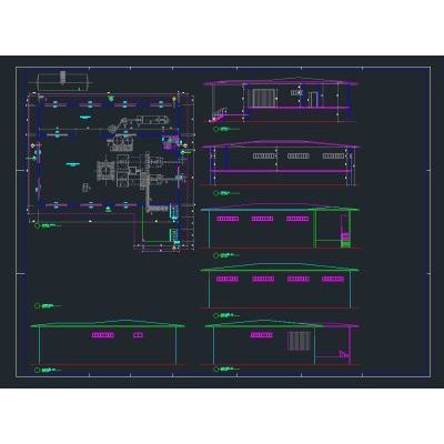 Planta industrial para proceso de harinas
