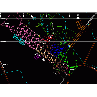 Plano Urbano de Villa Rica