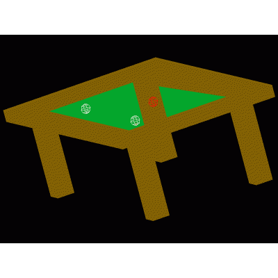 tavolo da biliardo 3d