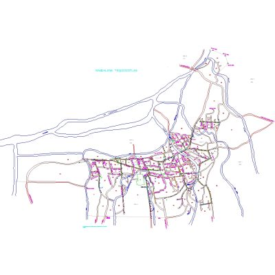 Plano Topografico de Magdalena Tequisistlan