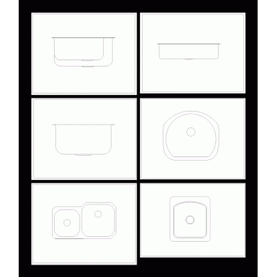 Cad bloques sumideros