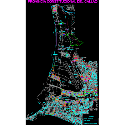 Plano catastral actualizado callao