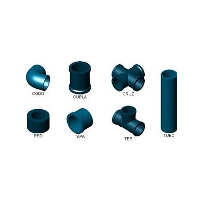 Piezas pvc