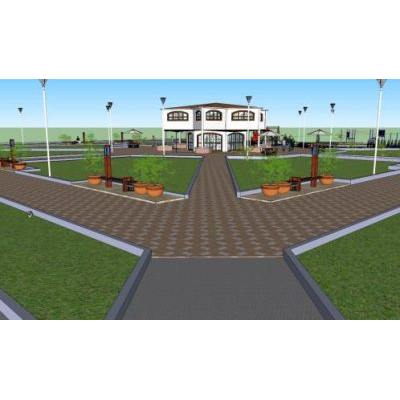 Parque tecamilla 3d