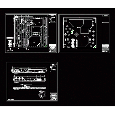 Proyecto piscina bar