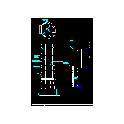 Detalles construccion escalera con guardahombre