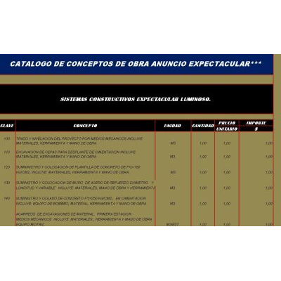 Catalog of bright expectacular work concepts