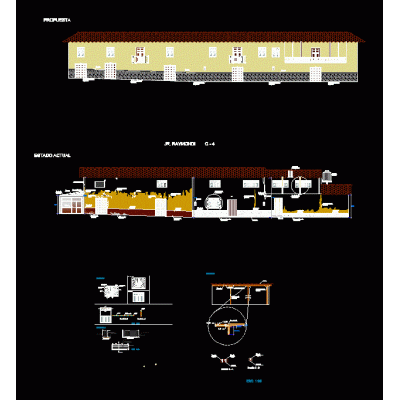 Casona detalles - levantamiento arquitectonico