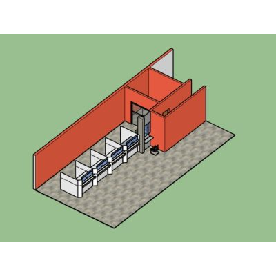 Mobiliario de oficina.