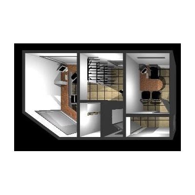 Compact 3D Office Design