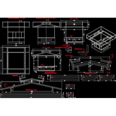 Booth for electrical cabinets and transformers