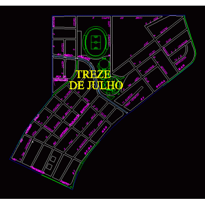 Plano del Barrio Treze de Julho