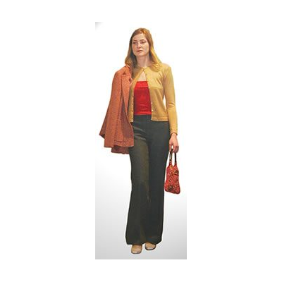 Donna elegante con stile classico