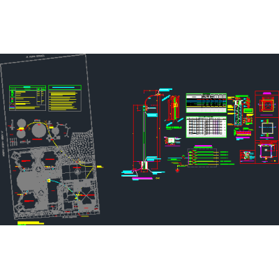 Plan of electrical installations
