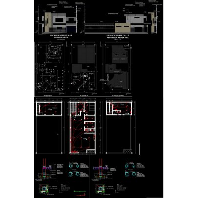 Planos de vivienda familiar