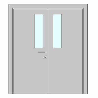 Puerta 2 hojas