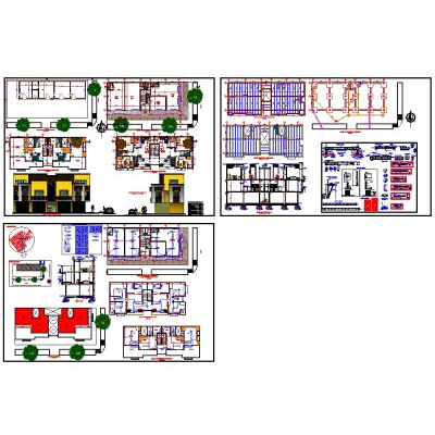 Vivienda bifamiliar y locales comerciales
