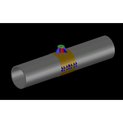 Soporte valvula de aire 3d