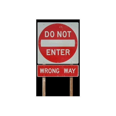 Senal de Prohibido el Paso