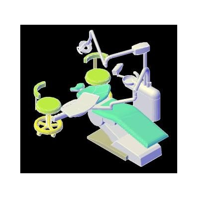 Silla odontologica 3d