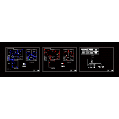electrical plan house room