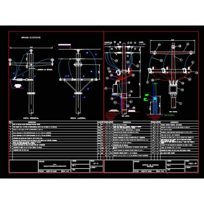 Primary network assembly for 22.9 kv systems
