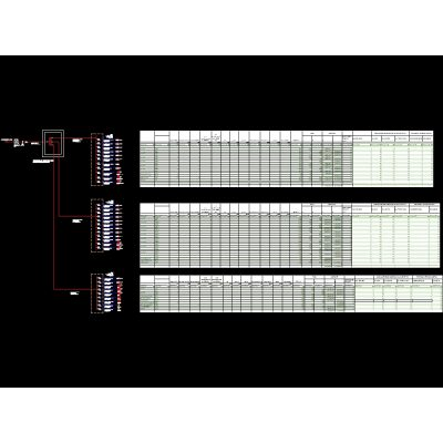Diagrama electrico unifilar de un hotel nuevo