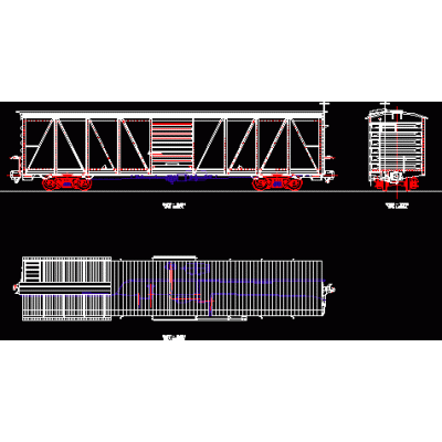 Vagon de cargas ferroviario
