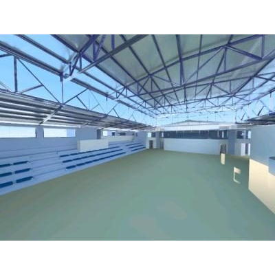 Centro cultural 3d max