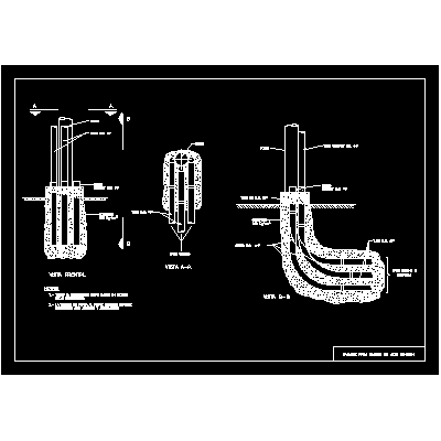 Downpipe for high voltage cables