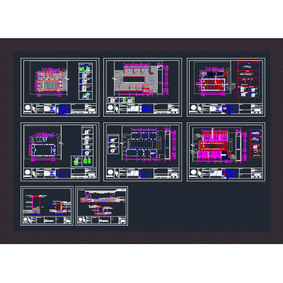 Diseï¿½o estructural de centro social y auditorio dwg
