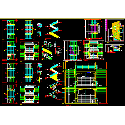 Escalera de ida y vuelta