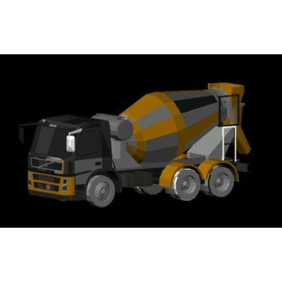 concrete mixer 3d mixer