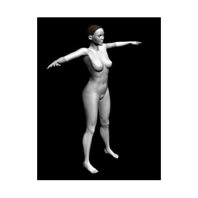 Mujer en 3d