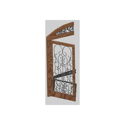 Puertas con herreria artï¿½stica