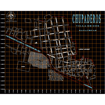 Plano Urbano de Chupaderos