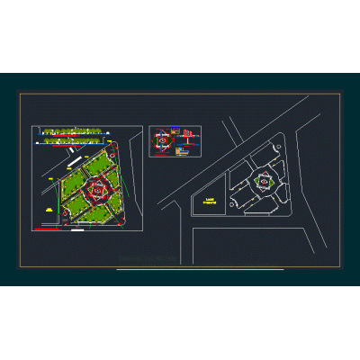 Plaza ubicada en trujillo