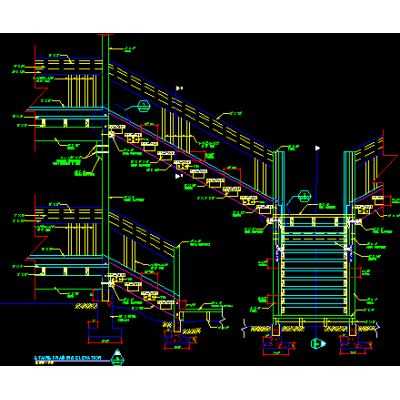 Escalera madera